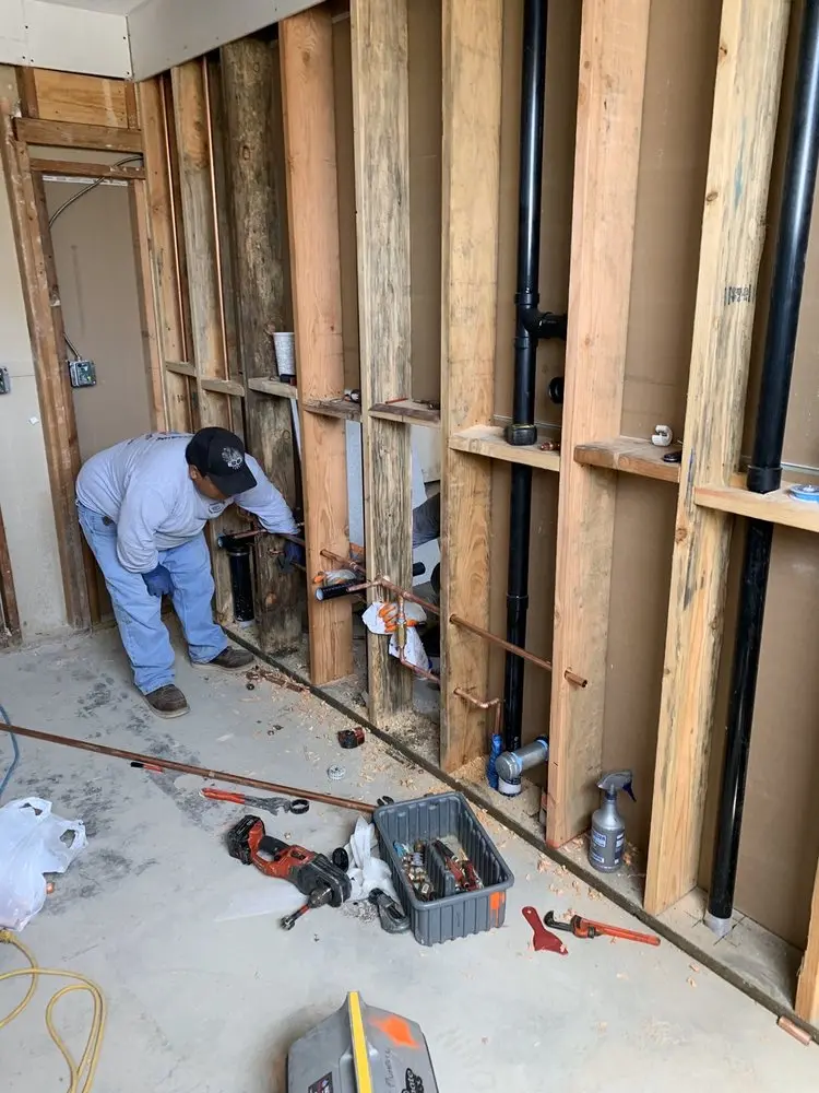 Commercial rough-in plumbing for Water Heater Replacement in Woods Hole